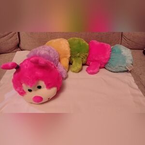 Heunec Colorful Plush Centipedes Stuffed Toy